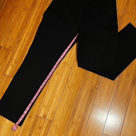NWT Quince Pull On Ultra-Stretch Ponte Straight Leg Pants Black Size L - Picture 12 of 14